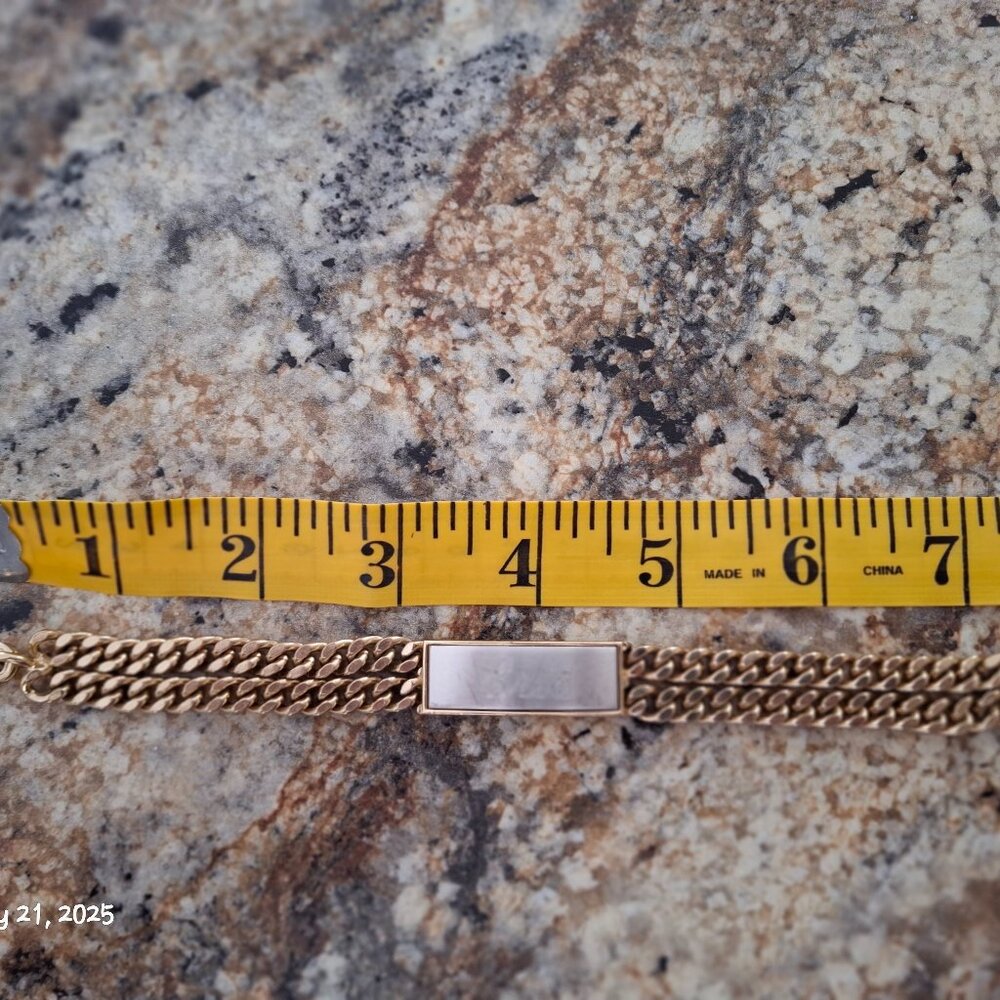 Speidel Engraved Bracelet